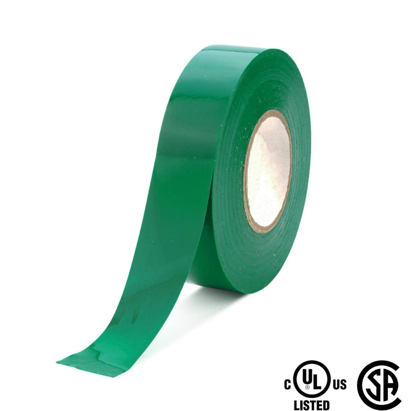 Xtricity Vinyl Green Electrical Tape 3/4 inch x 66 Ft for Electrical Insulation, Wire Bundling and DIY Repairs – Durable, Stretchy, General Purpose – Up to 600V (1 Pack) 1 Pack