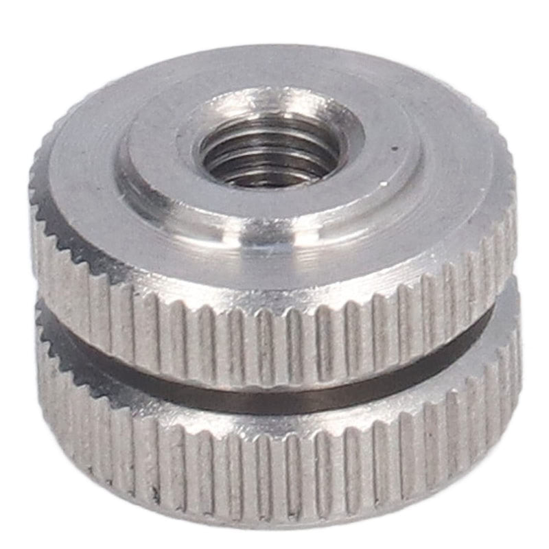 [Australia - AusPower] - Knurled Thumb Nut 304 Stainless Steel Knurled Flat Head Through Hole Handle Nut Tightening Nut Knurled Knob(M5) M5 