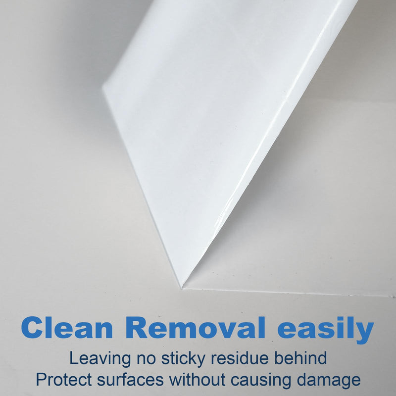 Vapor Barrier Tape, White Polyethylene Waterproof Seal & Seam Tape For Crawl Spaces, Moisture Barriers, Underlayment Seams, Metal Building Seams, Air Barrier, Insulation Repair & Plastic Liners