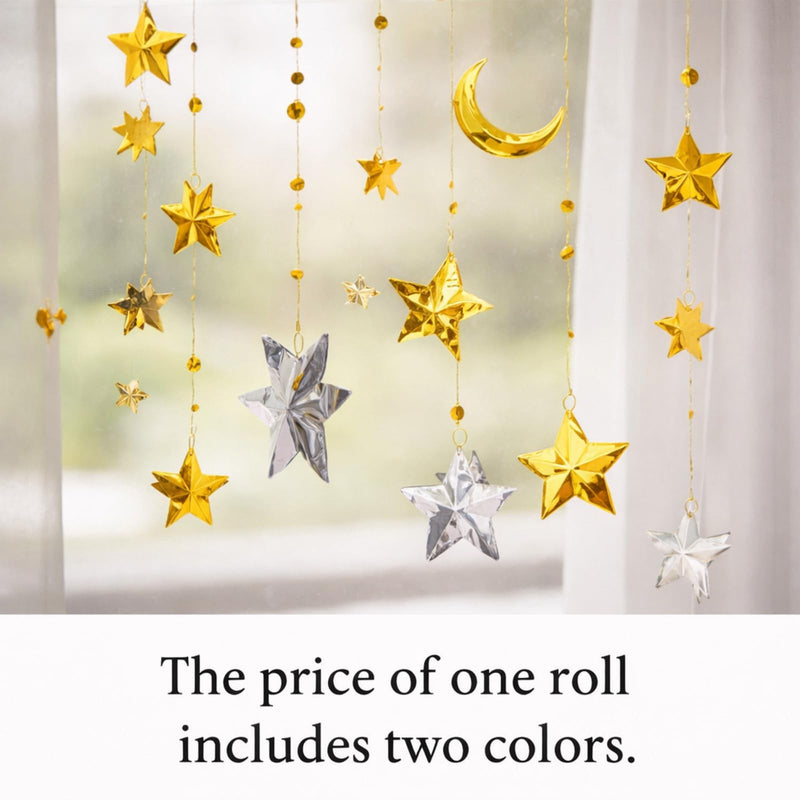 Yaocom Double-Sided Aluminum Foil - Gold & Silver, 12"x20ft Thick DIY Craft Sheet for Art Projects, Flowers, Origami, Scrapbooking, Multipurpose Metal Foil