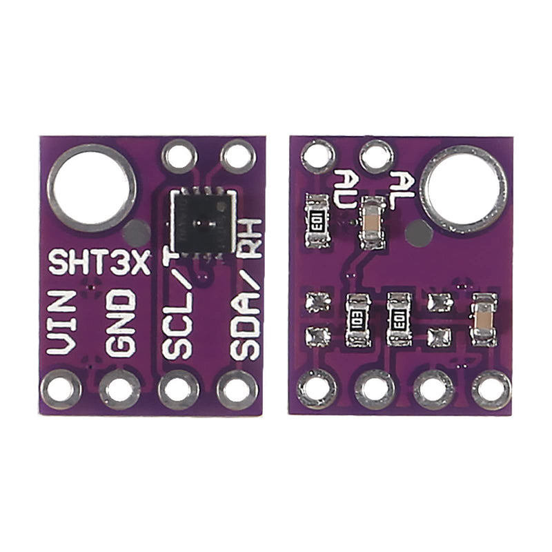 [Australia - AusPower] - 4pcs SHT31-D Temperature and Humidity Sensor GY-SHT31-D Breakout Digital Output Temperature and Humidity Sensor Module IIC I2C Interface 2.4V-5.5V 