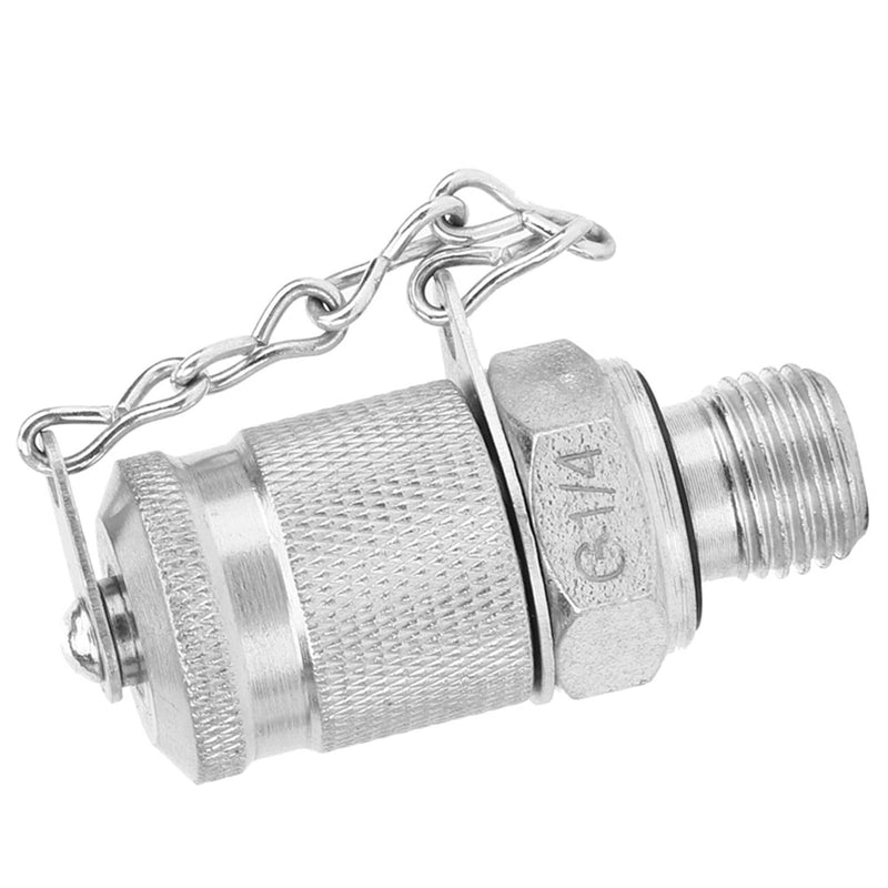 [Australia - AusPower] - G1/4-M16x2 Hose Fitting Adapter Hydraulic Test, Steel Test Port and Diagnostic Equipment Quick Coupler High Pressure Measuring Point Coupling 