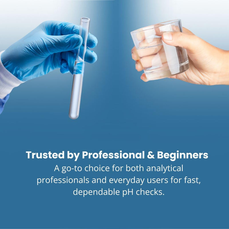 [Australia - AusPower] - pH Fix Indicator Strips 0-14, Quick and Accurate Result, 100 Bleed-Free Test Strip. Made in Germany. Safe, Easy pH Testing for Laboratory, Industrial, Professional, & Beginner Use 