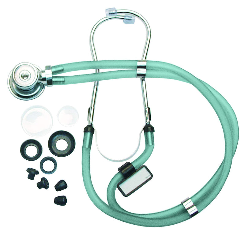 [Australia - AusPower] - Labtron Gel Series Sprague Rappaport Stethoscope, Seafoam, 602SF-GEL 