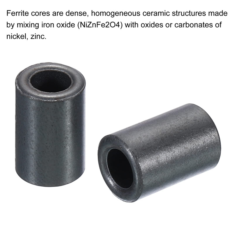 [Australia - AusPower] - PATIKIL Ferrite Toroid Core 9.5mm x 5.5mm x 14.5mm, 30 Pack Transformer Inductor Coil Ring, Black 