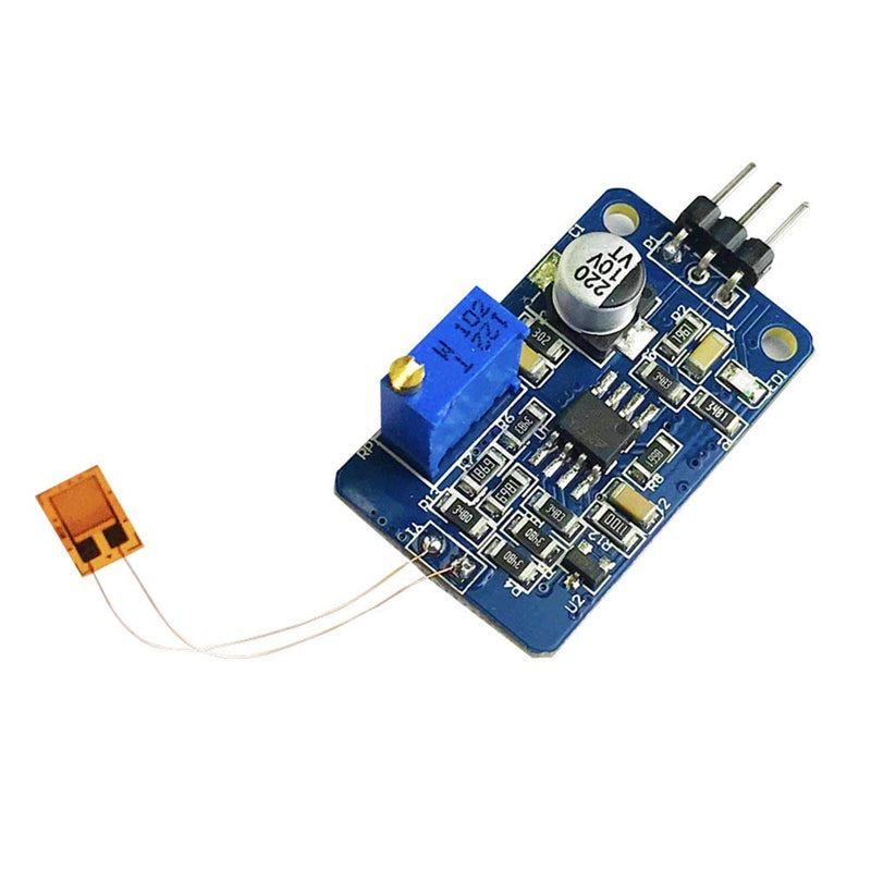 [Australia - AusPower] - Taidacent Strain Gauge 350 Ohm Bend Flex Sensor Weighing Amplifier Module Pressure Sensor Analog Output Strain Gauge Test Kit (Extension Cable) Extension Cable 