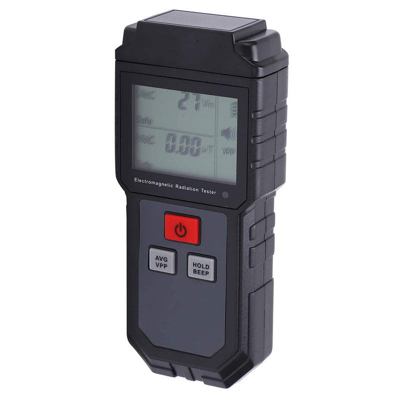 [Australia - AusPower] - EMF Meter, 5Hz-3500MHz EMF Detector, Digital Radiation Detector for Electromagnetic Fields, Portable Digital LCD EMF Detector, Sound Light Alarm, Great Tester for EMF Inspection 