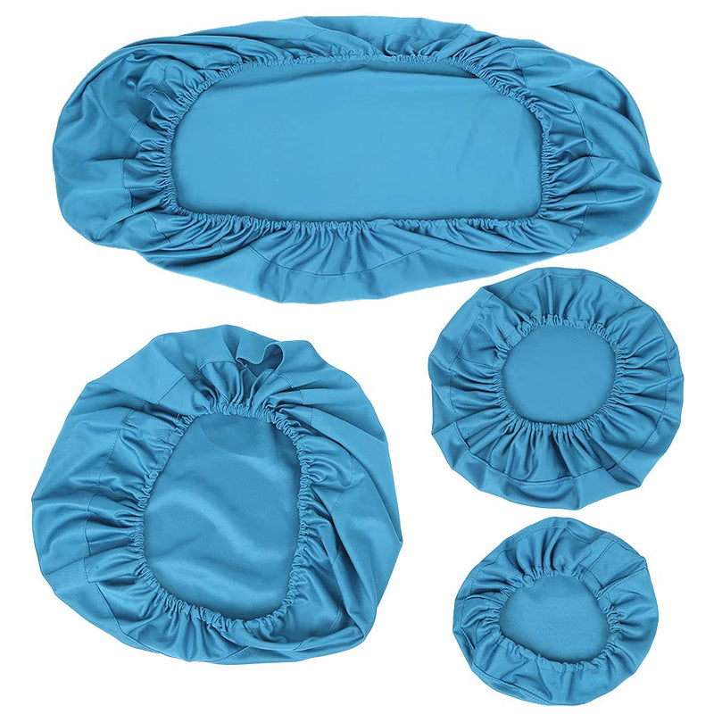 [Australia - AusPower] - Full Chair Cover, High Elastic Chair Cover Set Washable Cushion Headrest Protector Kit with Complete Headrest Kit for Clinics 