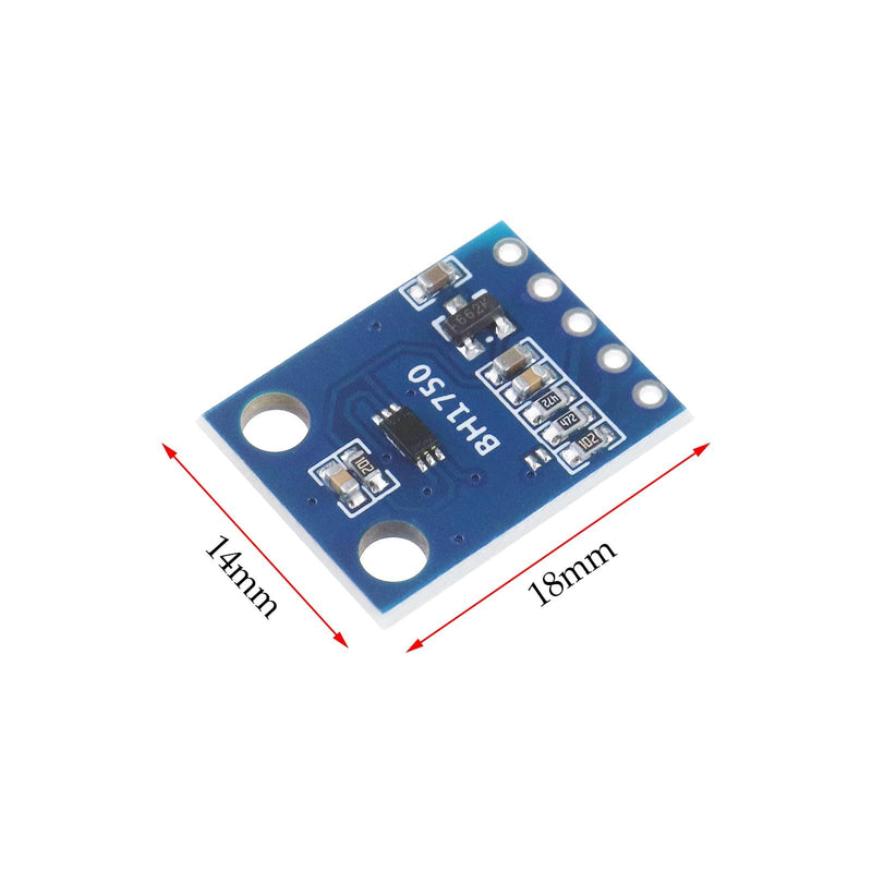 [Australia - AusPower] - The Lord of the Tools 5 Sets BH1750 Light Intensity Sensor Modules with a Range of 3-5V Light Intensity Sensor 0-65535 for Pressure Temperature Module DIY Lighting 