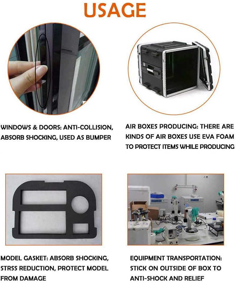[Australia - AusPower] - Adhesive Foam Tape-1 Roll, 1 Inch Wide x 1/16 Inch Thick,1.5mm Close Cell Foam Rubber Weather Stripping Tape Seal for Doors Insulation, Total 33 Feet Long 1in * 1/16in *33FT 
