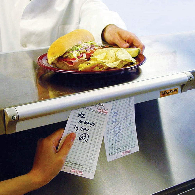 [Australia - AusPower] - San Jamar Check Rack with Mounting Screw Pack for Kitchens and Restaurants, Stainless Steel, 18 Inches, Silver 