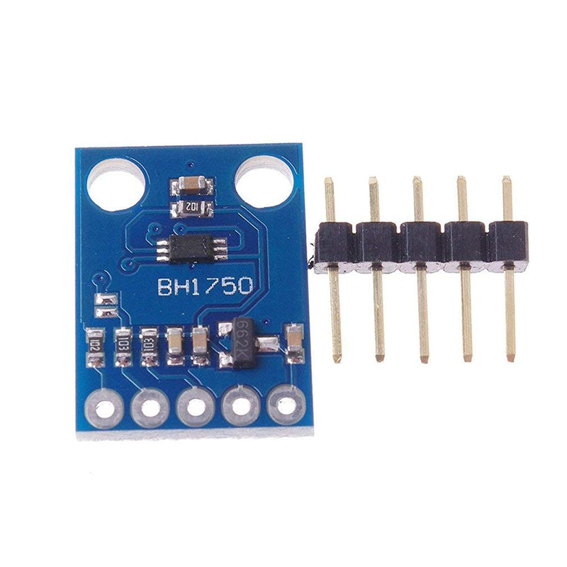Hailege 5pcs GY-302 BH1750 BH1750FVI Digital Light Intensity Light Brightness Sensor Illumination Module