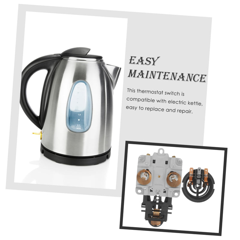 [Australia - AusPower] - Thermostat Temperature Control Base for Electric Kettle Thermostat Coupler Connector for Heating Devices Kettle Repair Part 