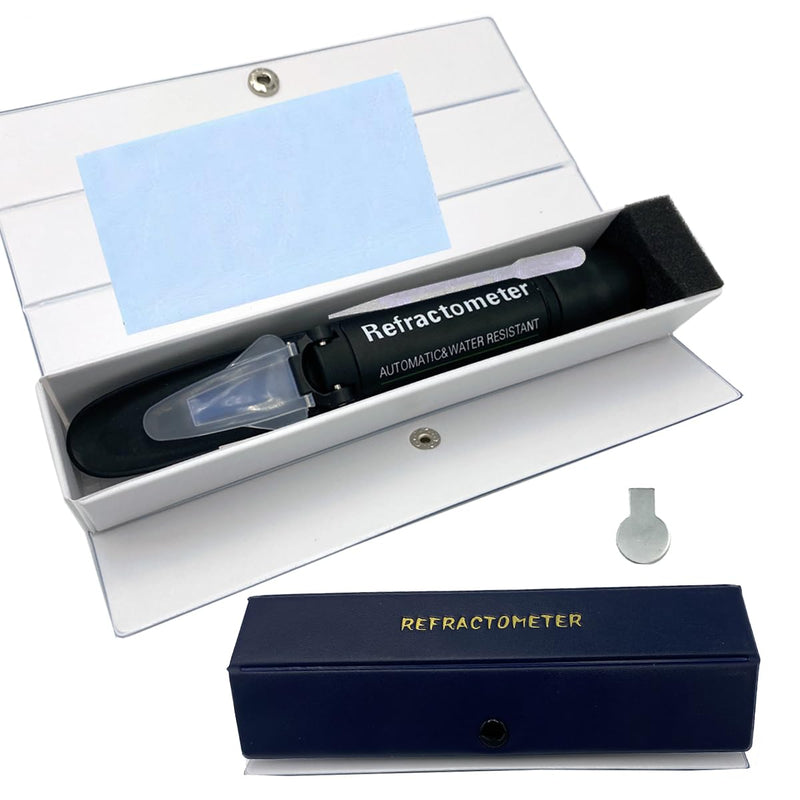 [Australia - AusPower] - Honey Refractometer for Honey Moisture,13-25% Honey Moisture Refractometer Tester with ATC,Measuring Moisture with High Accuracy for Honey, Bee Keeping Supplies 