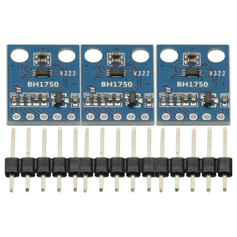 [Australia - AusPower] - 3Pcs BH1750 BH1750FVI Light Intensity Illumination Module Digital Optical Intensity Illumination Sensor for Arduino 