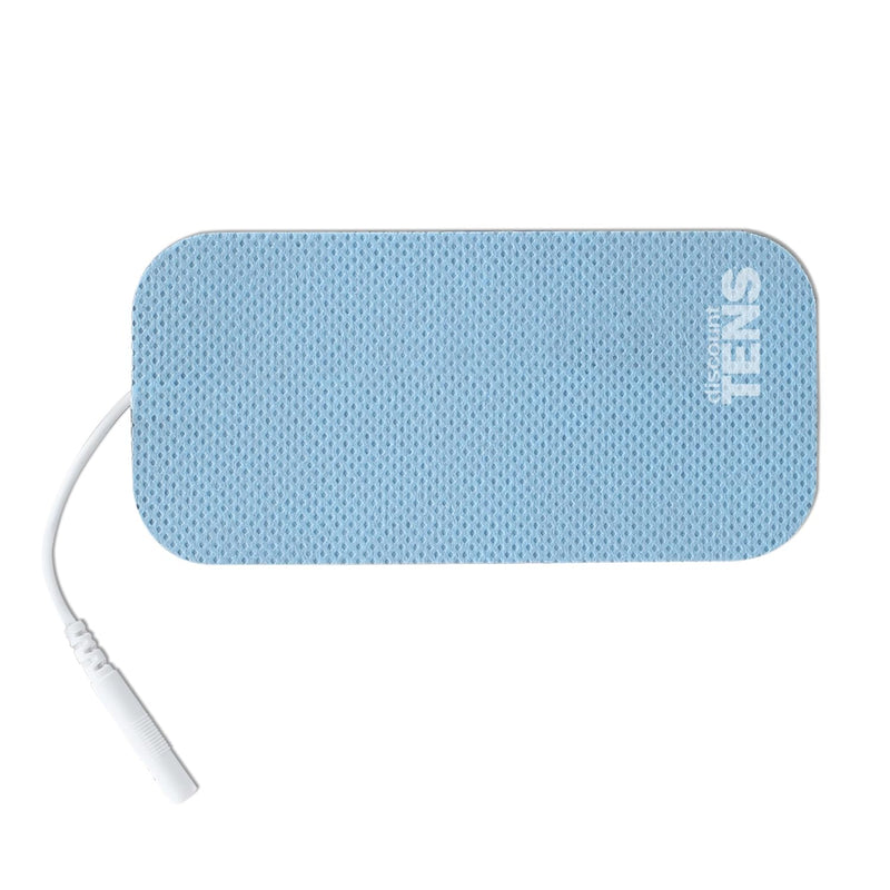 [Australia - AusPower] - TENS Wired Electrodes Compatible with HealthMateForever, 8-2 inch x 4 inch Premium HealthMate Compatible Replacement Pads for TENS Units, Discount TENS Brand (2 inch x 4 inch 8 Pack) 