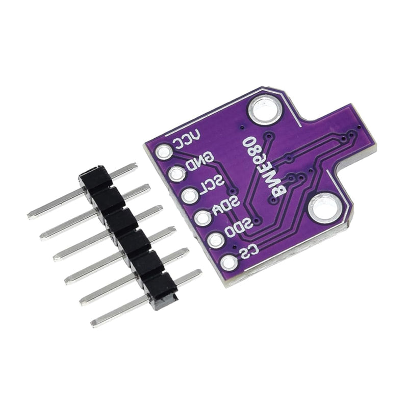[Australia - AusPower] - BME680 Digital 4-in-1 Environmental Sensor Module - Temperature/Humidity/Barometric Pressure/VOC Gas Monitoring via I2C/SPI, High Precision (±3%), 5V DC 