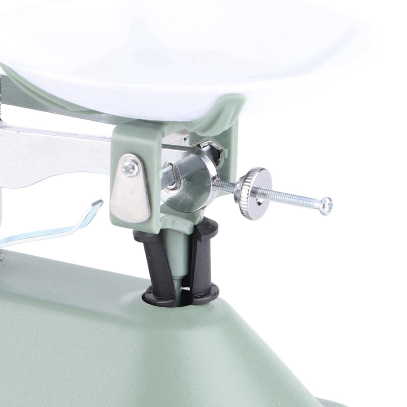 [Australia - AusPower] - Mechanical Tray Scale 200G Precision Lab Mechanical Scale Set Lab Tray Scale with Weights and Tweezers Chemical 