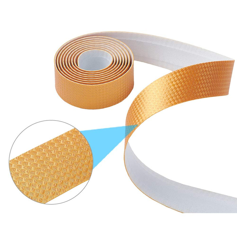 XhuangTech EVA Road Bike Handlebar Tapes, Bicycle Bar Tape, Cycling Handle Wraps (Gold) Gold
