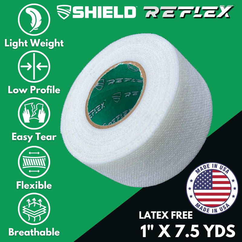 Shield Youth Turf Tape for Football – 3” Wide, White