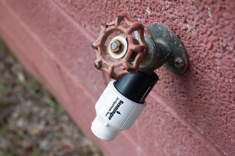 [Australia - AusPower] - Senninger Pressure Regulator 25 PSI 3/4" Hose Thread Drip Irrigation Pressure Reducer Low Flow Valve - Landscape Grade High Performance White 