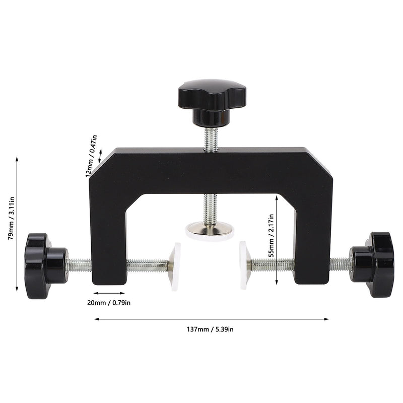 [Australia - AusPower] - 3 Way G Clamp Adjustable Woodworking Vise Multi Angle Edging Clamp for Furniture Making Cabinet Assembly and Carpentry Projects 