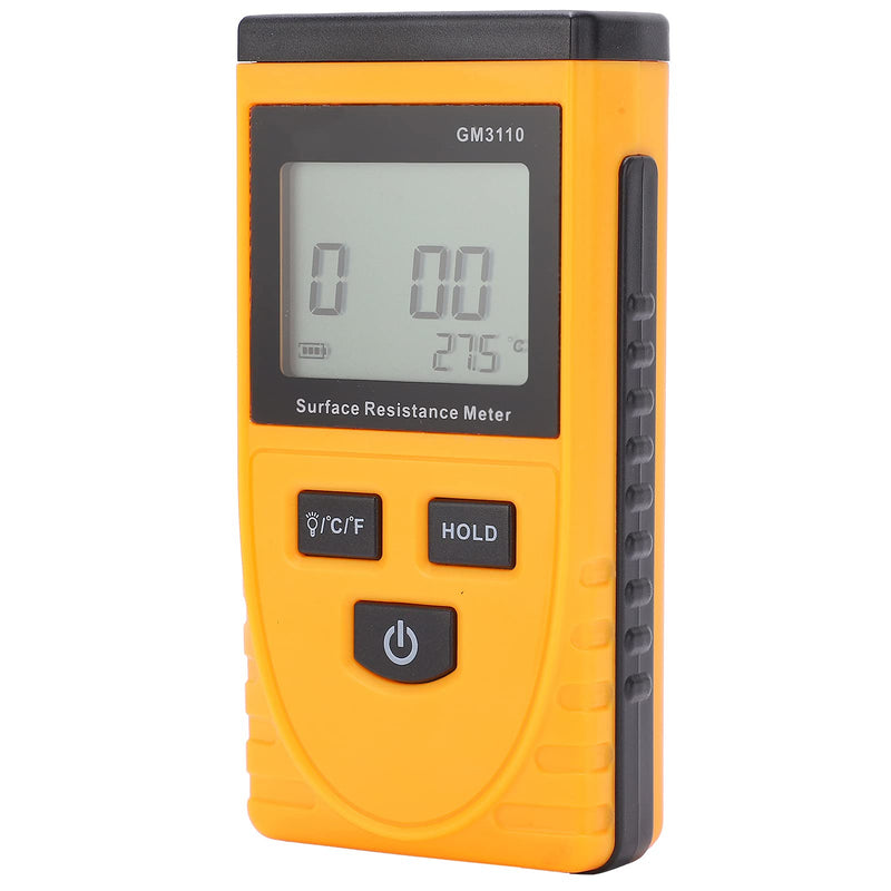 [Australia - AusPower] - Resistance Meter,GM3110 Surface Resistance Meter High Accuracy Digital Display Anti‑Static High‑Definition Backlight Resistance Tester 