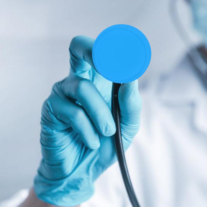 [Australia - AusPower] - 12PCS Silicone Stethoscope Covers Set Protective Diaphragm Bell Sleeves for Medical Use Compatible Most Stethoscopes Easy to Clean Sturdy 