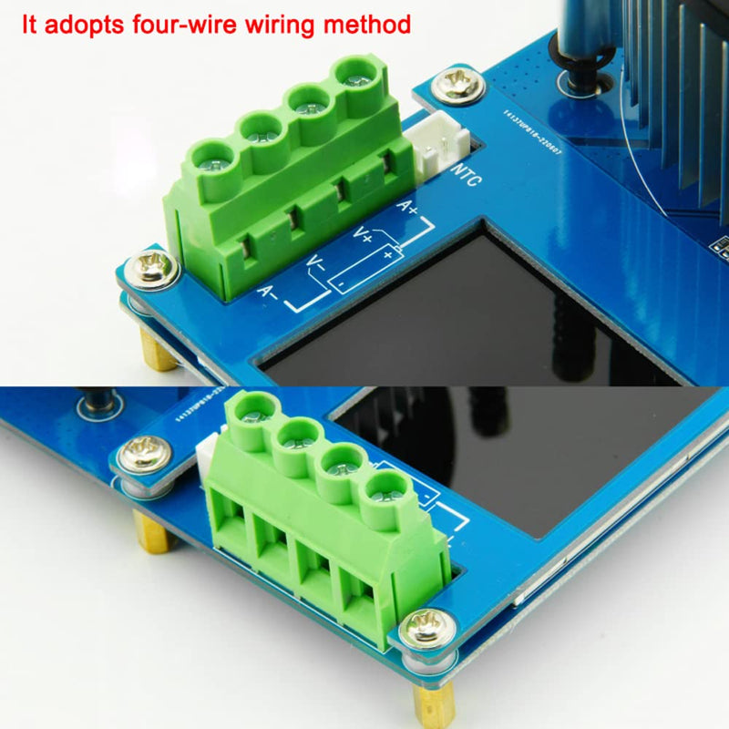 [Australia - AusPower] - 150W 20A Adjustable Constant Current Electronic Load 2.4inch TFT Color Display 4 Working Modes USB Lithium Battery Capacity Monitor Tester Discharge Meter 