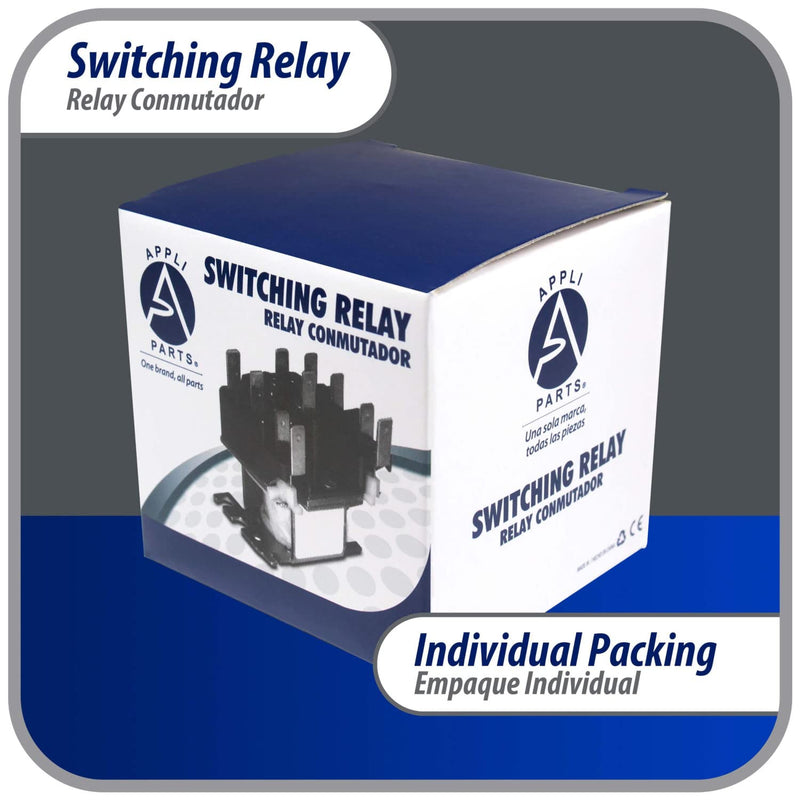 [Australia - AusPower] - Appli Parts APSWR-341 90-341,110 VAC, General Purpose Switching Relay,DPDT, for HVAC Applications and Other General Electrical installations Replaces APSR-341 
