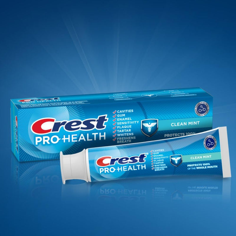 [Australia - AusPower] - Crest Pro-Health Clean Mint Toothpaste (4.3oz) Twin Pack 