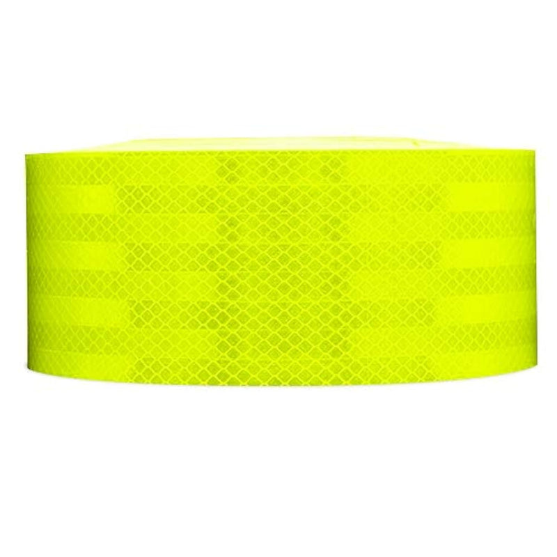 2" x 12' Roll 3M Fluorescent Yellow Green Reflective Hazard Warning Emergency Vehicle Safety Marking Tape 983-23 ES