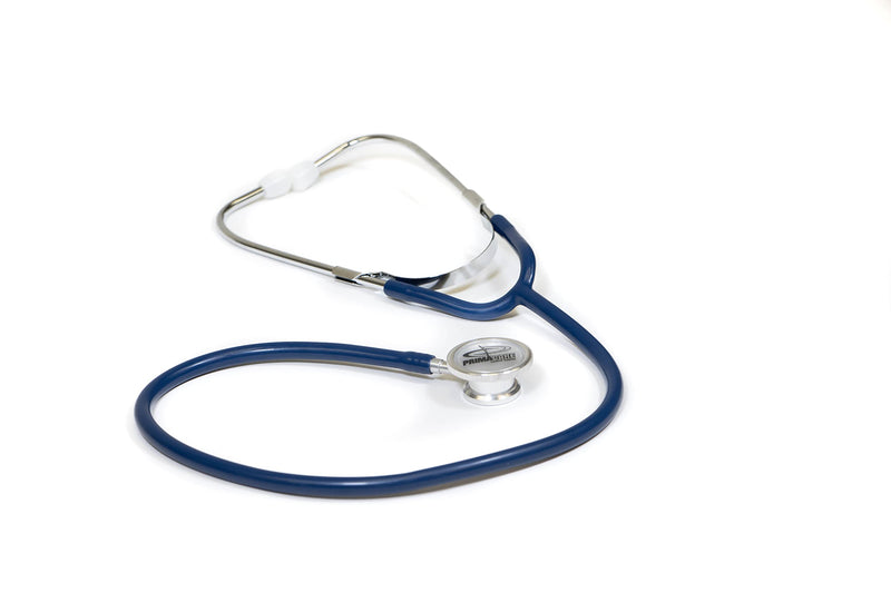 [Australia - AusPower] - PrimaCare DS-9291-BL Pediatric Size 22" Stethoscope for Clinical and Screening Instrument, Lightweight and Aluminum Dual Head Flexible Stethoscope, Blue 
