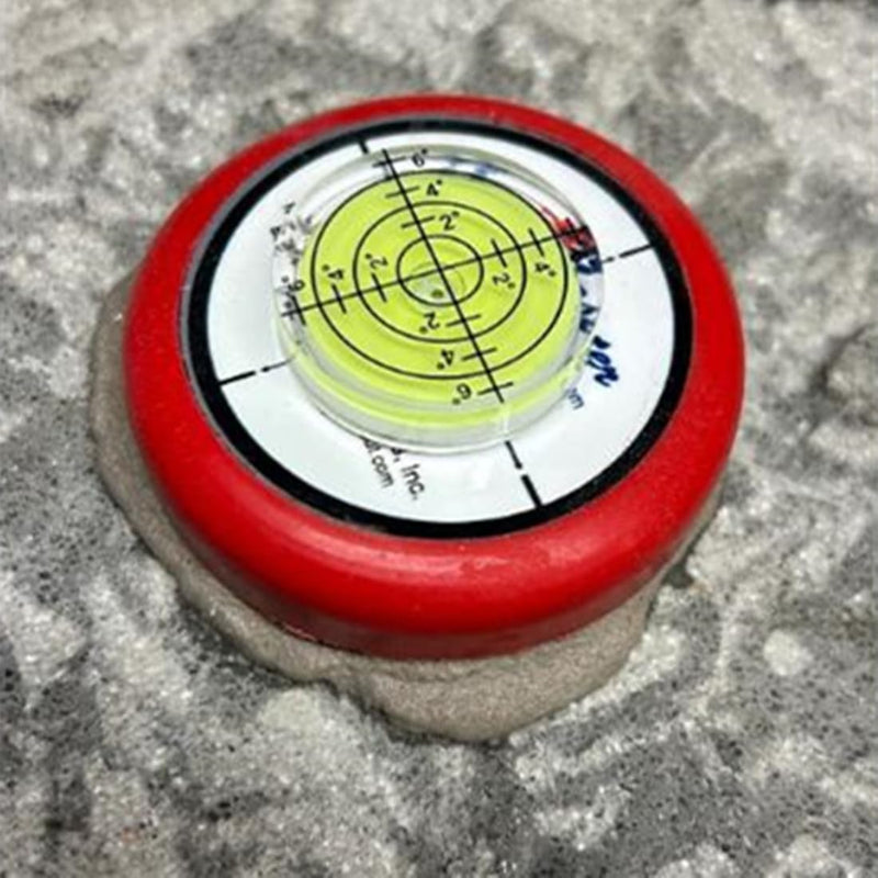 [Australia - AusPower] - 3Pcs Circular Bubble Level Bullseye Degree Marked Surface Round Spirit Levels Measuring Tool for Leveling Phonograph, Camera, Turntable, Tripod, Telescope (32X7mm) 
