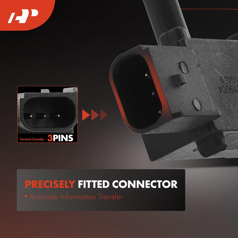 A-Premium Manifold Pressure MAP Sensor [W/ 3Pins] Compatible with 8Cyl 6.4L Ford F-250 F-350 F-450 F-550 Super Duty 2008 2009 2010 - Turbocharged Diesel