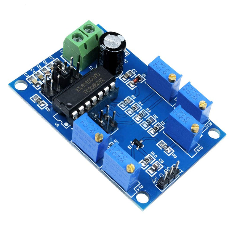 [Australia - AusPower] - Hailege ICL8038 DDS Signal Generator Module 10Hz-300KHz Function Signal Generator Sine/Triangle/Rectangular Output DC 12V-25V 