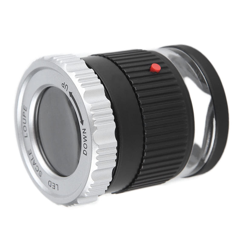 Srliya TH-9006B Metal LED Magnifier Portable High Magnification Magnifier with High Accuracy Scale