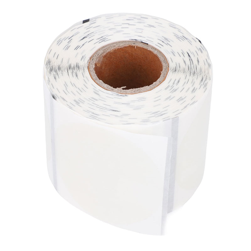 Round Thermal Labels, Premium 2 inch Transparent self Adhesive Oil Proof Scratch Proof Thermal Sticker Labels for Commercial use Packaging QR Codes 400 Sheets per roll