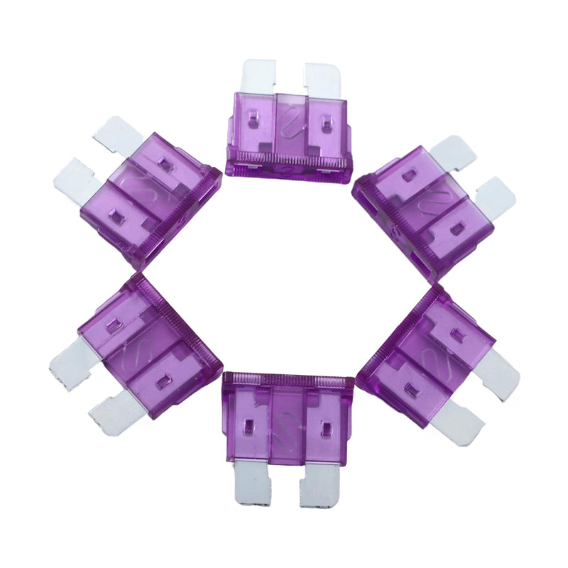 [Australia - AusPower] - 100 Pack Auto Fuses 3 AMP ATC/ATO Standard Regular Fuse Blade 3A Car Truck Boat Marine RV 