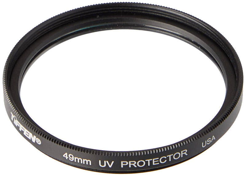 [Australia - AusPower] - Tiffen 49UVP 49mm UV Protection Camera Lens Filter , Black 
