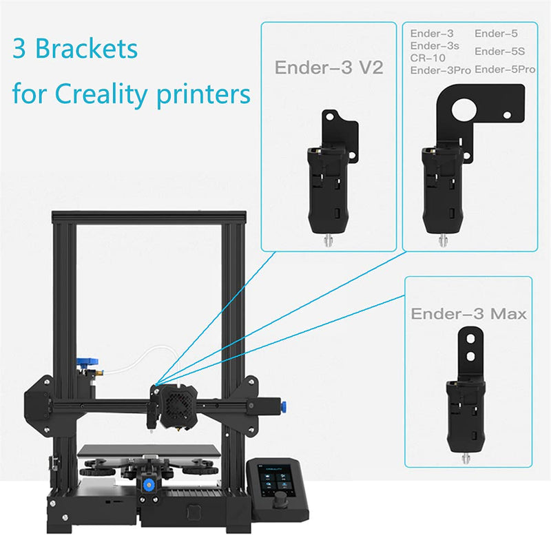 Creality Upgraded CR Touch Auto Bed Leveling Sensor Kit for 32 Bit V4.2.2/V4.2.7 Mainboard Ender 3 V2/3/Pro/Ender 5/Pro/CR-10 3D Printer