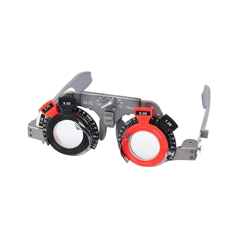 [Australia - AusPower] - Trial Lens Frame Ophthalmic Equipment Optical Universal Trial Frame Adjustable PD 54-70mm Pure Titanium 5470 