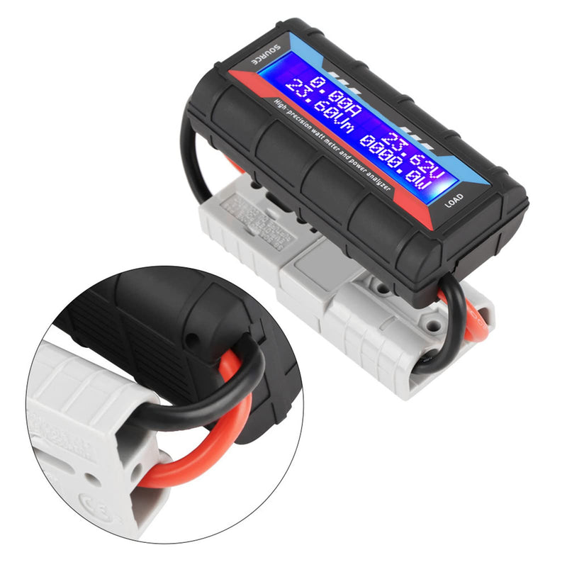 [Australia - AusPower] - Zerone RC Power Tester, Digital LCD Display Voltage Amp Meter 8V-60V High Watt Meter for RC Model Airplane (130A) 130A 