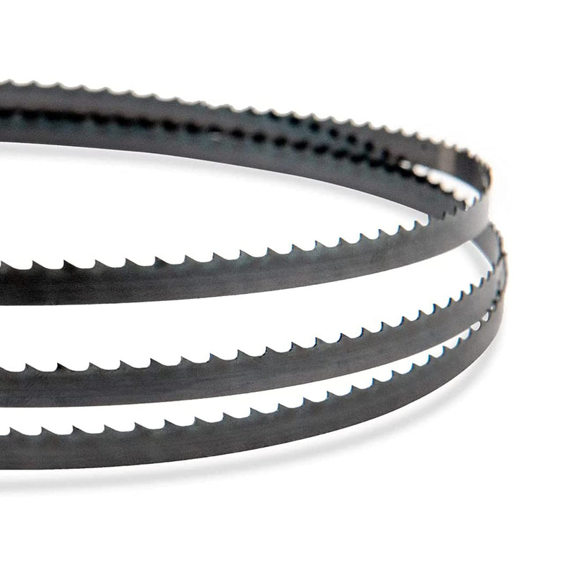 POWERTEC 56-7/8 Inch Bandsaw Blades, 1/4" x 24 TPI Band Saw Blades for Sears Craftsman, Shopcraft, and Duracraft 3-Wheel Band Saw for Woodworking, 1 pack (13212) 56-7/8"