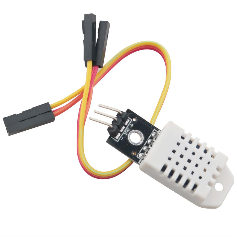 [Australia - AusPower] - DHT22 Digital Humidity Sensor AM2302 Monitoring Sensor Module Electronic Building Blocks Compatible Blackboard with Wire for Indoor Humidity Real Time Monitoring 