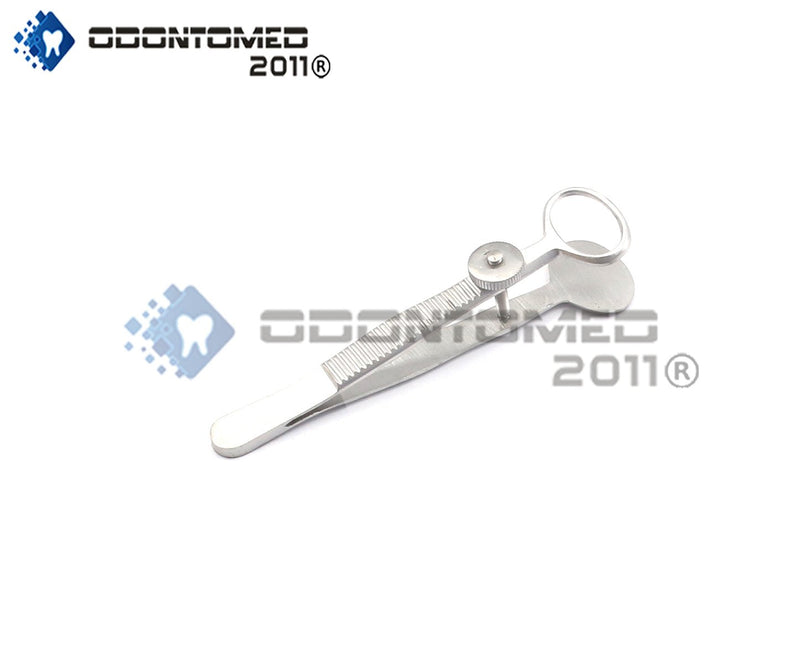 [Australia - AusPower] - OdontoMed2011 3 Pieces Desmarres Chalazion Forceps 3.5"S,M,L Ophthalmic Instruments ODM 