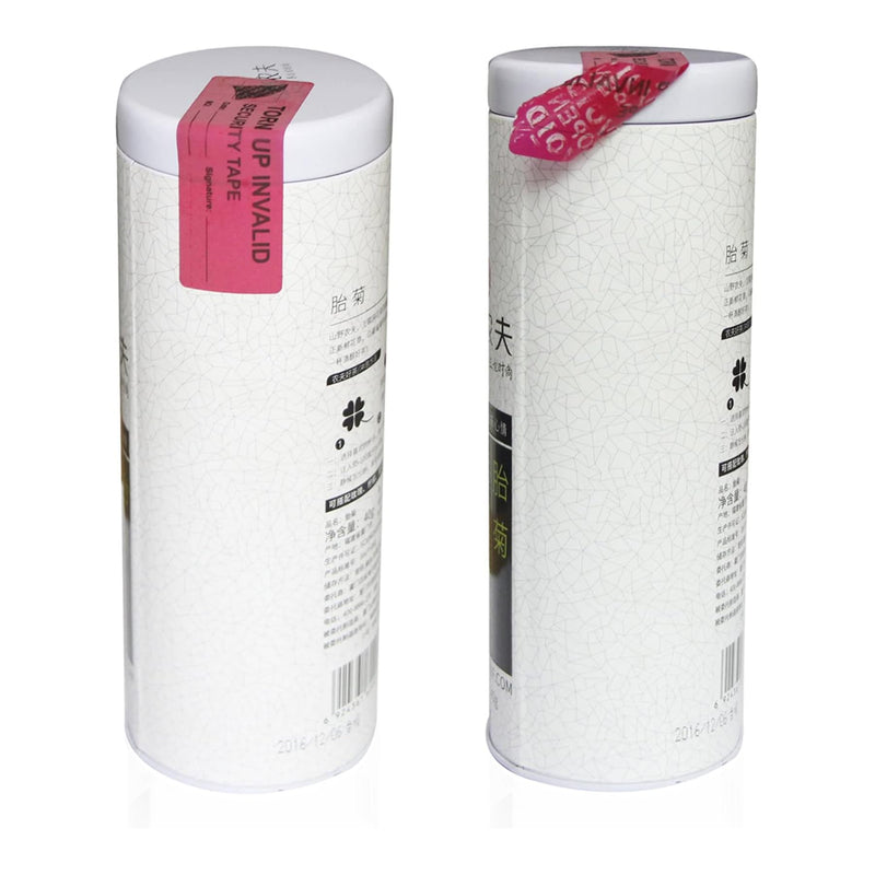 Solitary Walker 300Pcs Tamper Evident Security Labels 1x3 inch Red No Transfer No Damage to Protected Item Prevent Opened Void Tamper Proof Stickers Safety Torn up Invalid Seals Tape