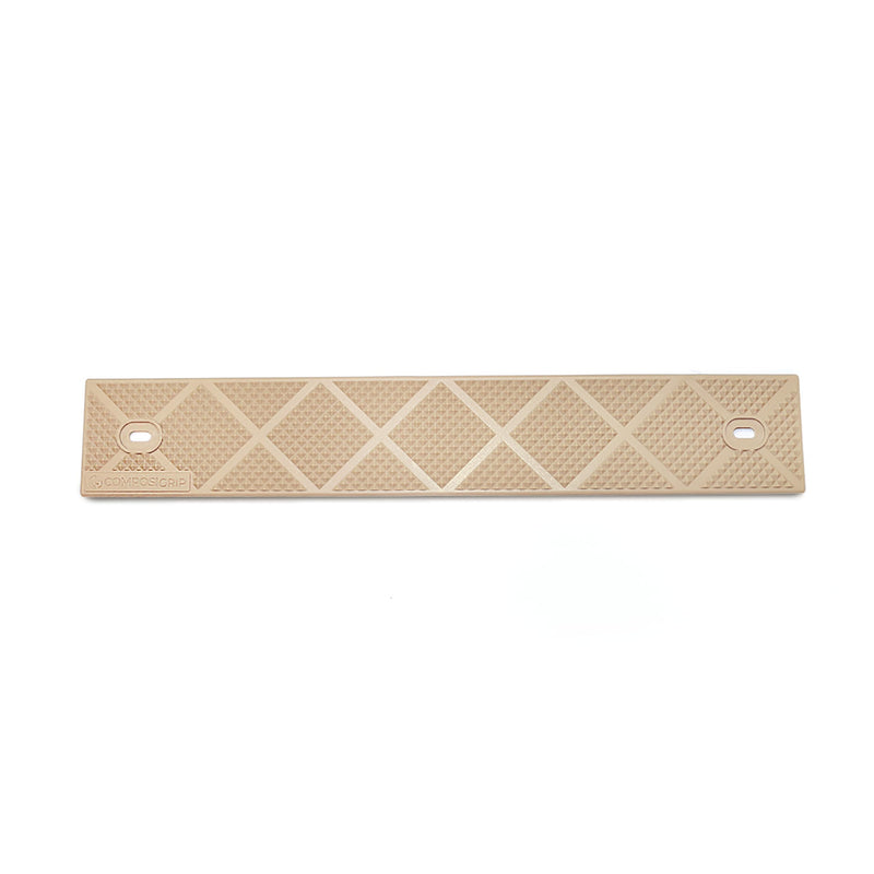 Anti-Slip Strips Beige 2x12” - 2 Pack (Two Pieces), All Wearther Non-Slip Safety
