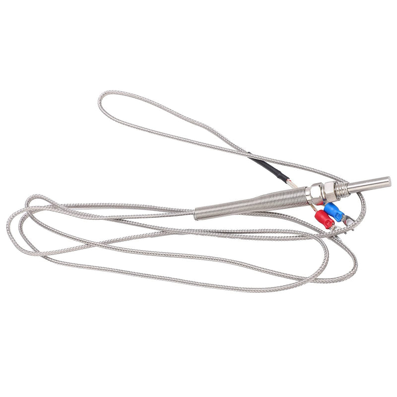 [Australia - AusPower] - Hilitand K Type Thermocouple, WRNT-10 Screw Probe Temperature Sensor K Type Thermocouple M8 Thread 5mmx30mm 