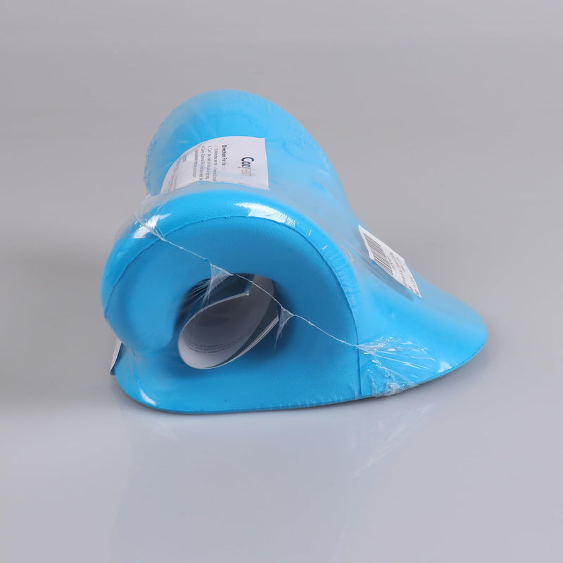 [Australia - AusPower] - Cozyhealth Neck Stretcher for Neck Pain Relief, Neck and Shoulder Relaxer Cervical Traction Device Pillow for TMJ Pain Relief and Muscle Relax, Cervical Spine Alignment Chiropractic Pillow (Blue) 